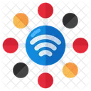Wifi Signal Wireless Network Broadband Connection アイコン