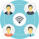 Wifi Social Network Icon