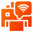 Wifi Printer Printer Network Icon