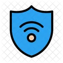 Wifi Protection Wireless Shield Wireless Icon