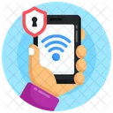 Mobile Wifi Wifi Security Wifi Protection Icon