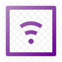 Wifi Quadrado Wi Fi Internet Icon