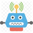 Wifi Robot Humanoid Icon