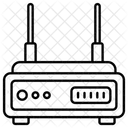 Wifi 라우터 네트워크 라우터 인터넷 장치 아이콘