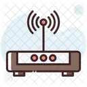 Wifi Router Wifi Modem Wifi Signals Icon