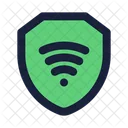 Wifi Seguro Escudo Wifi Icono