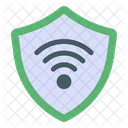 Conexion Segura Wifi Seguro Escudo Wifi Icon