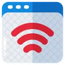Wifi Signal Wireless Network Broadband Connection アイコン