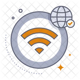 Wifi Signal Bars  Icon