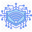 Wifi Signal Shield Icon