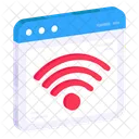 Wireless Network Broadband Connection Wifi Signals Icon