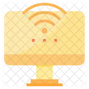 Sincronizzazione Wi Fi Sincronizzazione Dei Dati Connessione Wi Fi Icon