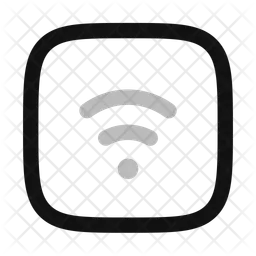 Wifi Square  Icon