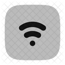 Wifi Square  Icon