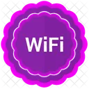 Label Wifi Internet Icon