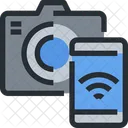 Wifi Sync Camera Connection Icon