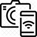 Wifi Sync Camera Connection Icon