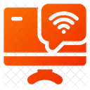 Wifi Television Television Network Icon