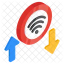 Wifi Transfer Internet Transfer Wifi Exchange Icon