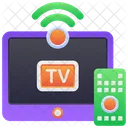 TV Television Control Remoto Icono