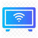 Wifi Tv Smart Television Smart Tv Icon