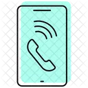 Wifi Video Calling Color Shadow Thinline Icon Icon
