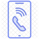 Wifi Video Calling Duotone Line Icon Icon