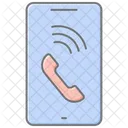 Wifi Video Calling Lineal Color Icon Icon