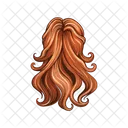 Wig Funny Clown Icon