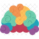 Wig Clown Curly Icône