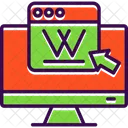 Wiki En Linea SEO Sitio Wiki Icono
