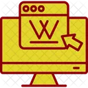 Wiki En Linea SEO Sitio Wiki Icono