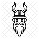 Wikinger Kriegergesicht Kriegergesicht Wikinger Symbol