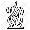 Wikinger Lagerfeuer Lagerfeuer Freudenfeuer Symbol