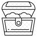 Wikinger Schatztruhe Schatztruhe Schatz Symbol