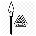 Wikinger Speer Symbol