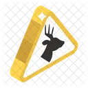 Road Sign Wild Animal Sign Road Symbol Icon