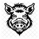 Wild Boar Animal Mammal Icon