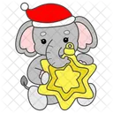 Elephant Safari Asian Icon