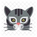 Cat Stripe Mask Icon
