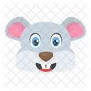 Wild Rat Smiling Icon