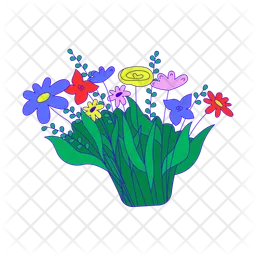 Wildblumen  Symbol