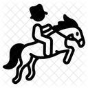 Wilder Mustang Reiter Symbol