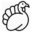 Wilder Truthahn Symbol