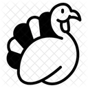 Wilder Truthahn Symbol