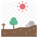 Wilderness Dry Arid Icon