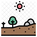 Wilderness Dry Arid Icon