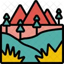 Wilderness Nature Travel Icon