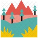 Wilderness Nature Travel Icon
