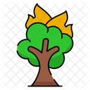 Wildfire Forest Fire Bushfire Icon